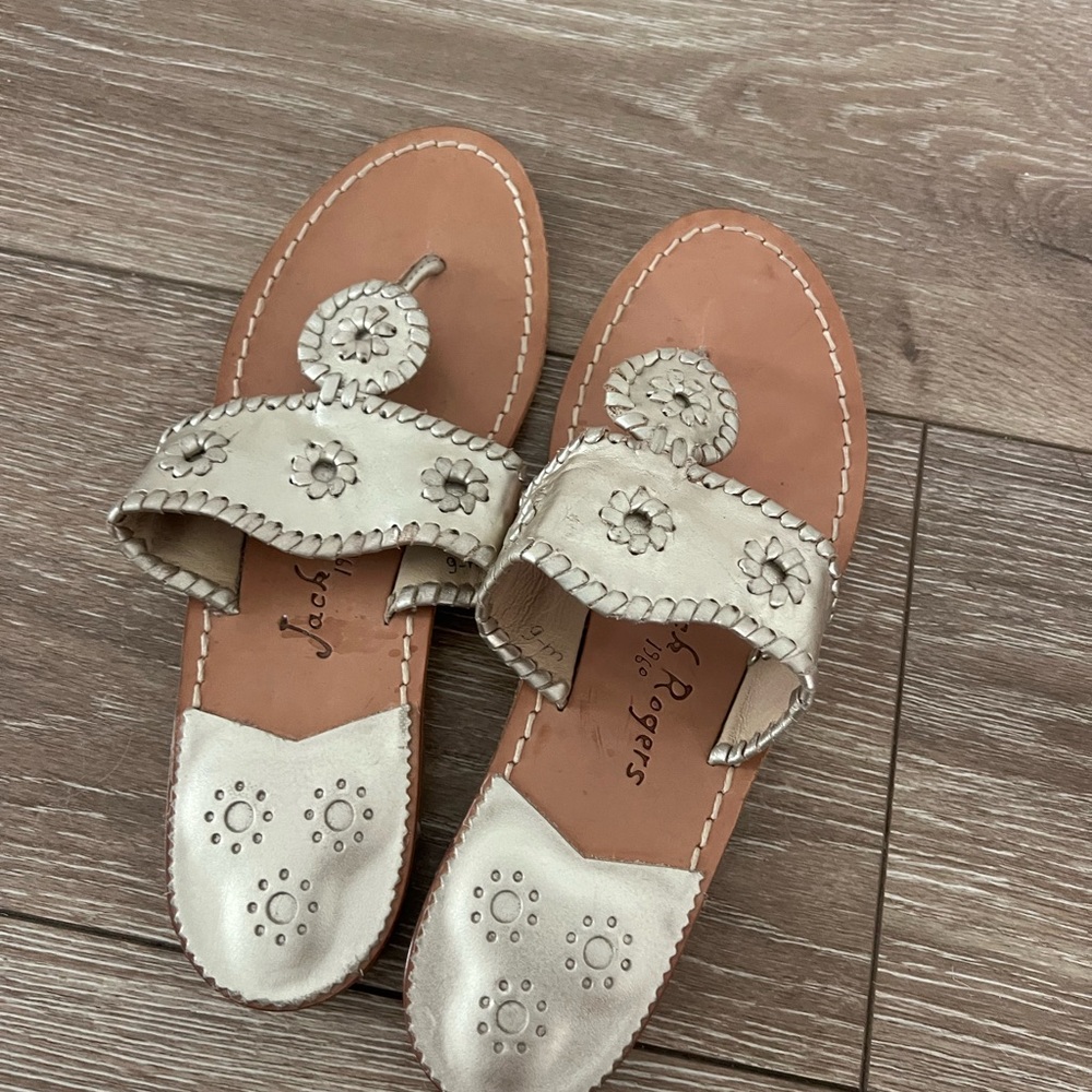 Jack Rogers Women's Metallic Sandals